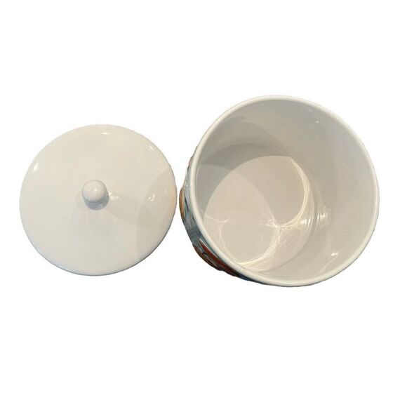 Y2K I Love Girl Scout Cookies Ceramic Jar With Lid Blue 3D Cookie Favorites 2006 - Picture 8 of 14